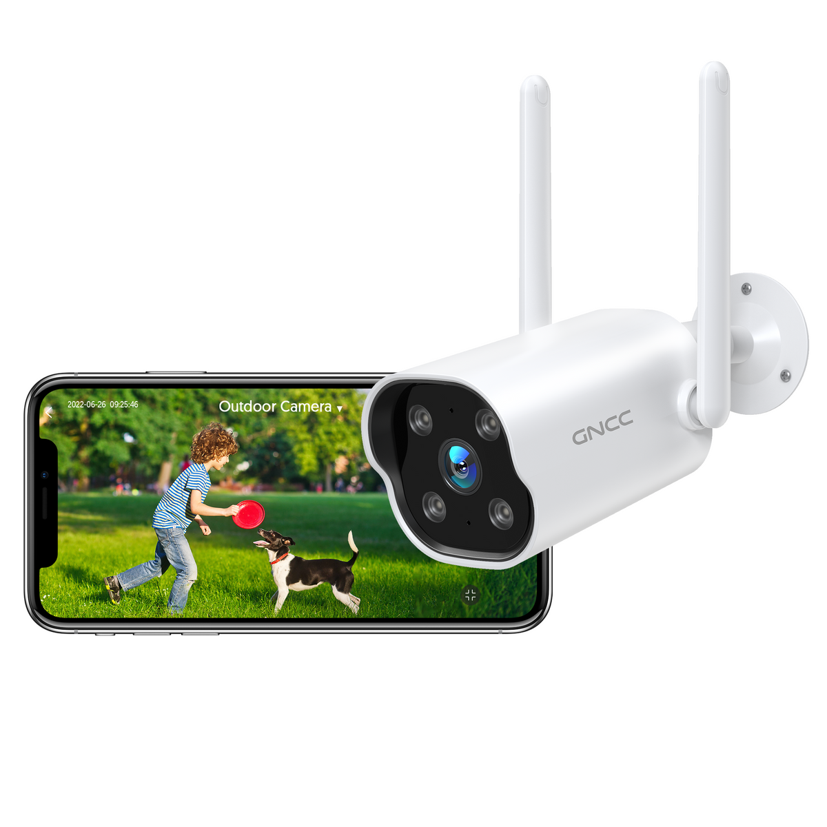 GNCC T1Pro Wireless Outdoor Security Camera – GNCC EU