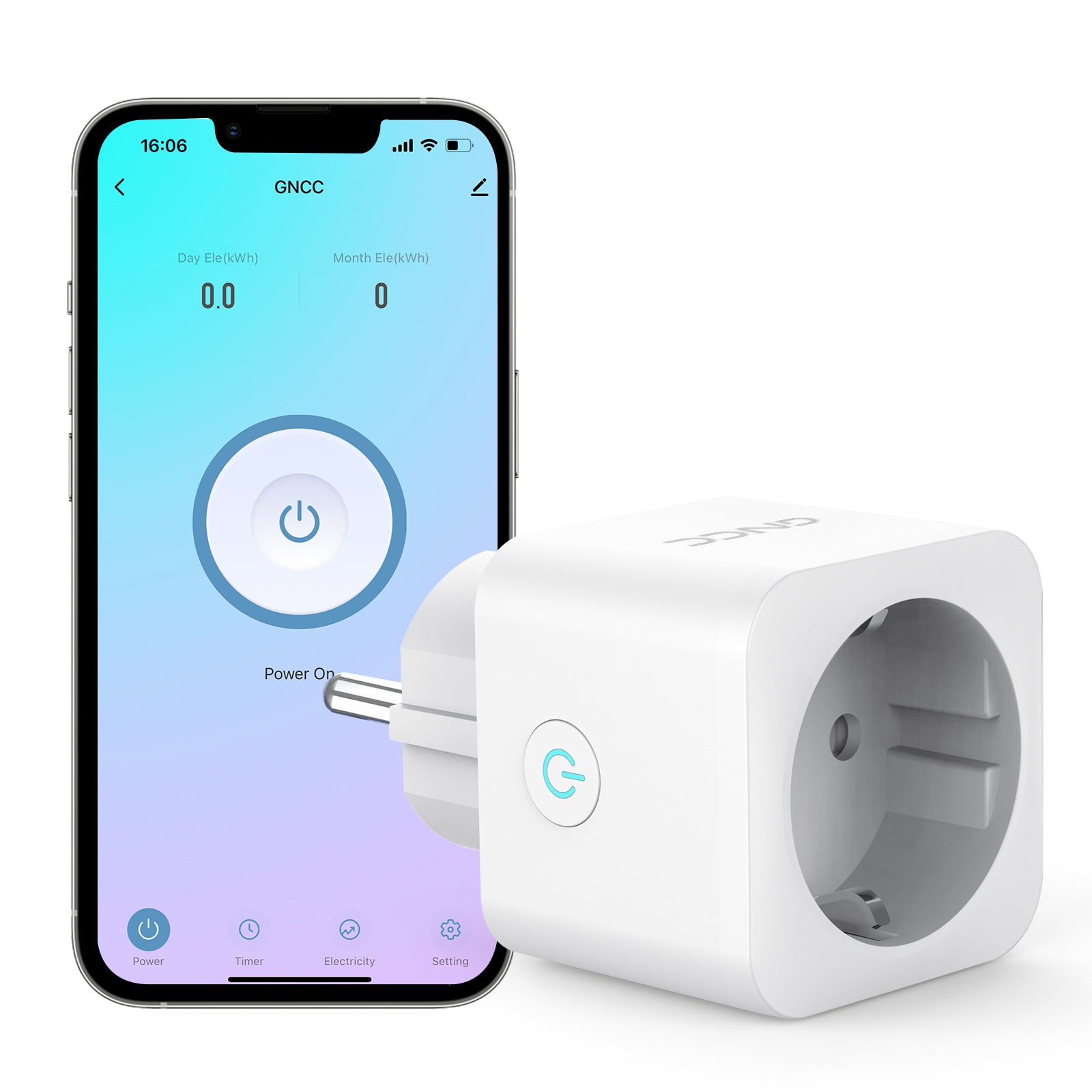 Smart sockets from Teckin. Connect with the Smartlife app and control